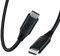 POWOBEST Cavo Thunderbolt 4 PD 240 W,cavo di ricarica da USB-C a USB-C display 8K/trasferimento dati 40 Gbps,cavo USB4 compatibile con MacBook USB-C,iPad Pro,SSD,certificato Intel Thunderbolt