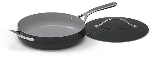 Cuisinart Culinary Collection Antihaft-Kochgeschirr, 4,5 l, Schmorpfanne + Helfergriff + Deckel, Schwarz