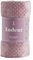 ESSEX - Kuscheldecke Indent, 130 x 170 cm, Decke, 100% Polyester, Sofadecke - Rosa