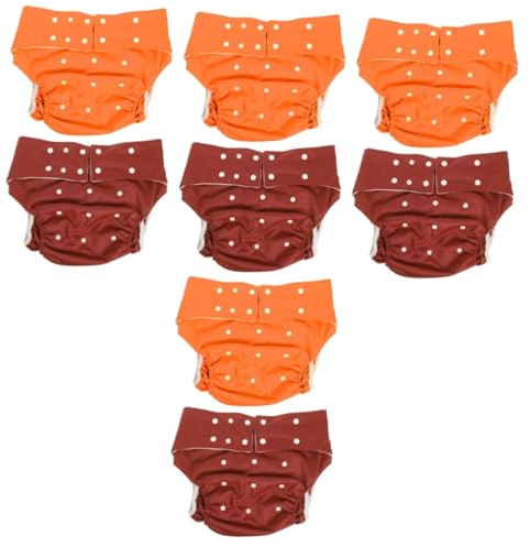 Healvian 8 Stk Windelhose für Erwachsene Inkontinenzeinlagen für Männer Behinderte während Dessous Unterwäsche Anti-Leck-Windel Windel für zu Hause Mädchen Windeln Urin-Pad Höschen Mann