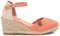 REFRESH - Sandalias con Cuña Mujer Coral - Calzado Cómodo y Versátil - Moda casual - Modelo 17188207 (Talla 39)