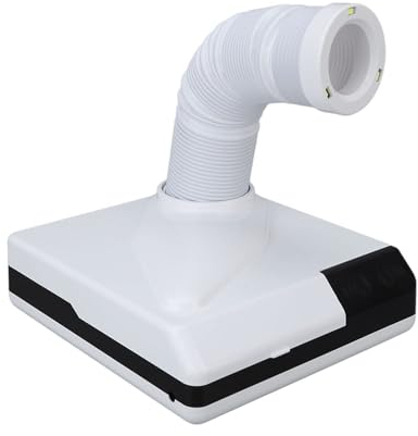 LSRFXF Aspiradoras Dentales/de Uñas Portátiles, Aspiradoras de Pulido Dental con Pajitas Telescópicas, Aspiradoras de Molienda para Manicuras, Laboratorios Dentales y Vida Diaria