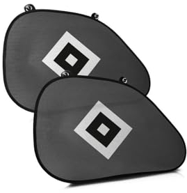 Hamburger SV HSV Sonnenblende 2er Set schwarz
