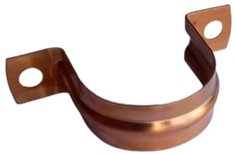 22mm Copper Pipe Saddle Clips - Pack of 10