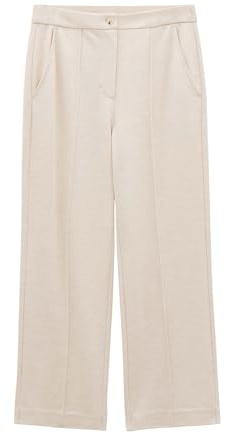 someday Damen City Pants | City Pants CABIEN Soft Relaxed aus weichem Twill Mellow mélange, 42