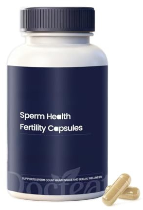 Supplément de fertilité masculine – Booster de volume de sperme, formule antioxydante, améliore la motilité des spermatozoïdes.