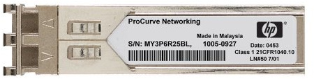 Hewlett Packard X120 1G SFP LC LH100 Transceiver