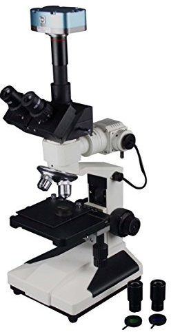 Radical 1200X Professional Quality Trinocular Metallurgical Microscope 5Mp Usb Camera
