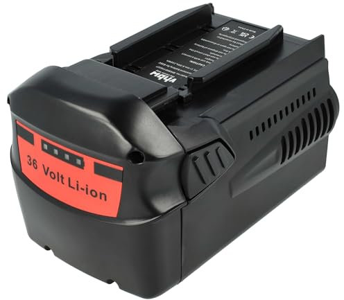vhbw Batterie Remplacement pour Hilti B36, B36V, 2203932, 418009 pour Outil électrique (6000 mAh, Li-ION, 36 V)