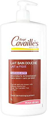 Rogé Cavaillès Lait Bain et Douche - lait de Figue - Peaux Sèches - 1 Litre