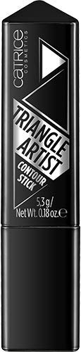 CATRICE Triangle Artist Contour Stick, Make Up, Foundation, Nr. 010 Warm brown, nude, vegan, ohne Parfüm, ohne Alkohol (5,3g)