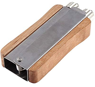 Beehive Tight Drahtspanner, Bee Frame Tight Wire Crimper, Imkerbedarf, Frame Bienenzuchtcrimper, für Imker, Edelstahl + Holz