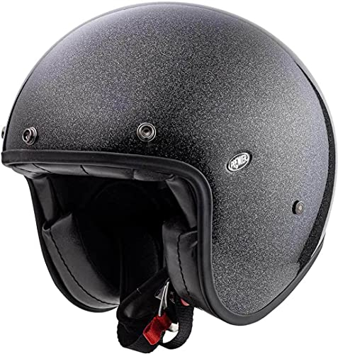 Premier HELM LE PETIT CLASSIC U 9 GLITTER SILVER,SCHWARZES/SILBER,S
