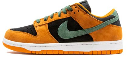 Nike Men's Dunk Low Retro Shoes, Black/Ceramic-nori, 11