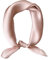 ACMEDE Foulard Quadrato Sciarpa in Pura Seta da Donna Uomo Sciarpe 100% Seta di Gelso Bandane Leggere per Capelli da Donna Testa Collo Decorazione Copricapo Sciarpa, 55 x 55 cm (Rosa)
