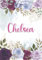 Chelsea: Carnet de notes A5 | Prénom personnalisé Chelsea | Cadeau d'anniversaire pour fille, femme, maman, copine, sœur ... | Décoration florale | 120 pages lignée, Petit Format A5 (14.8 x 21 cm)