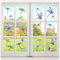 32 Stück Bunt Libelle Fensteraufkleber,Fenstersticker Libelle,Wandtattoo Kinderzimmer Mädchen,Tiere Libelle Fensterbild für Schlafzimmer Wohnzimmer Glasfenster Frühling Deko