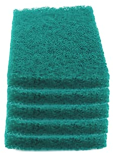 ULIFESTAR - 5 spugne abrasive resistenti, spugne abrasive antigraffio per piatti, spugne abrasive riutilizzabili su entrambi i lati, per piatti, utensili per la pulizia dei piatti, spugne da cucina e