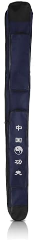 HERCHR Schwert Tasche, 105cm/41,3 Zoll Trainings Schwert Trage Tasche Mit Gurt Samurai Katana Leinwand Einzels Schwert Kampfkunst Tragetasche Chinese Taiji Martial Arts Schwert Sword Trage Tasche