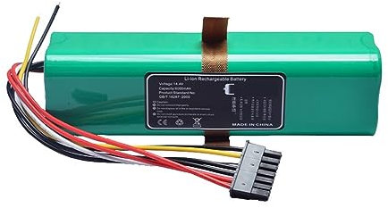 KurOto Batería de Repuesto de 6000mAh, Compatible con CECOTEC Conga 5090 5490 6090 7090 Accesorios de Robot Aspirador Herramienta de Repuestos