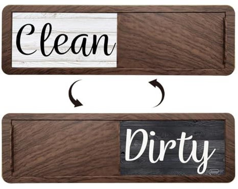 Dishwasher Magnet Clean Dirty Sign, Dishwasher Clean Dirty Flip Sign, Funny - Ga Strong, Magnetic Large, Design Magnets Cool