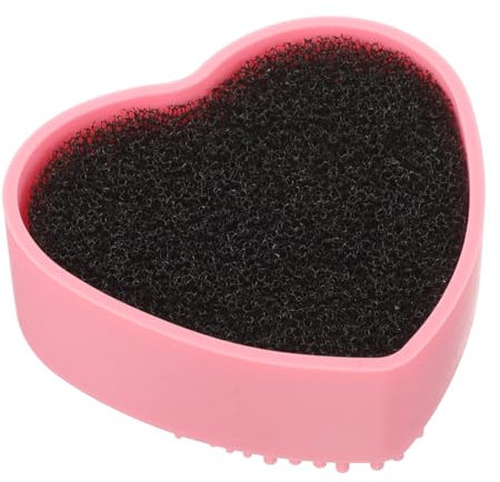 Healeved 2st Trockener Und Nasser Dual-use-kosmetikkoffer Schwamm Schminkschwämme Für Das Gesicht Pad Zum Entfernen Von Make-up-pinseln Täglicher Make-up-pinselreiniger Lidschatten Rosa