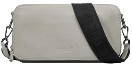 Liebeskind Berlin Damen-Umhängetasche,Clarice M“ Crossbody Bag, Leder, verstellbare Schulterriemen, Reißverschluss-Fächer, Knopfverschluss