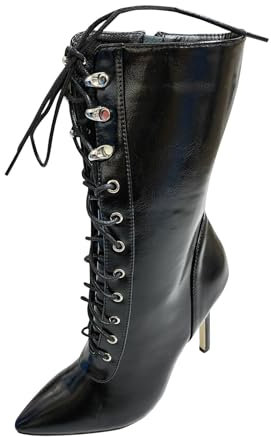 Stivaletti con Pelo Donna Stivali Donna Cowboy Anfibi Uomo Stivali Texani Donna Alti Cowboy Stivaletti Alti Neri Cowboy Boots Fashion Stivali Stivaletti da Donna Traforati