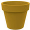 Tera Grand Pot en résine Standard One, Pot pour extérieur et intérieur, Technique de Rotation, Pots pour Plantes et Arbres, résistant aux UV, résistant au Gel, (MOUTARD, 60 cm)