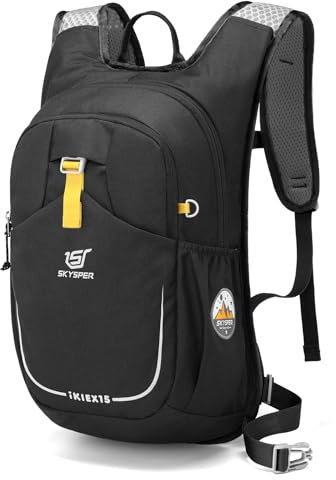 SKYSPER Wanderrucksack Kinder 15L, Rucksack Kinder für 3-10 Jährige Jungen & Mädchen in Geeignet zum Wandern, für Outdoor-Aktivitäten oder zum Campen