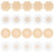 Sibba Bruststraffung Klebe-BH-Einsätze Boob Tape 40 Paar trägerlose BHS Nahtlose Brustwarzenabdeckungen Cakes Body Cover Pasties Passgenaue Bruststraffung Unsichtbare Einlage Brüste (Dark Skin Color)