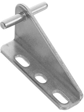 DOITOOL Stainless Steel Refrigerator Door Hinge Left Middle Post Replacement Part for Kitchen Freezer Commercial Fridge Mount Hinge Suitable for Chest Freezers