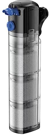 CXCDSS Depuradora Piscina, Filtro De Tanque Peces Acuario, Bomba Aireación Sumergible Pequeña Ciclo Purificación Agua Tres En Uno Libre Incorporada(A700S 8W)