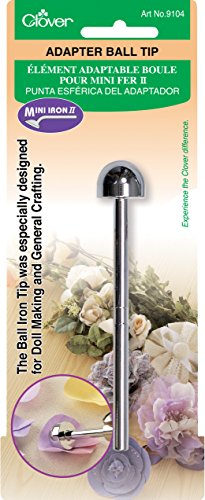 Clover 9104 Adapter-Kugelspitze, Silber, os