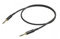 PROEL CHL140LU5 - Cavo audio professionale bilanciato stereo con connettori Jack Mono Maschio Dritto 6.3 a Jack Mono Maschio Dritto 6.3, 5mt, Nero