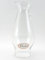 fd-bolletta arredamento e illuminazione Ricambio vetro per lumi a petrolio,campana vetro per lumi ad olio,tubi per lumi in vetro T4 Misure:H min 19cm,max di 20cm,Ø esterno imboccatura 6,5cm