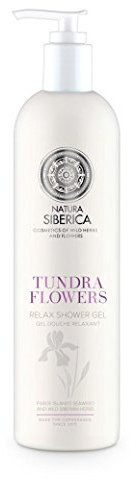 Natura Siberica Gel de Ducha Relajante, Flores de la Tundra - 400 ml