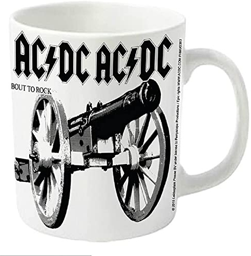 Pyramid International AC/DC - Taza de café y té en Caja Oficial de cerámica, Multicolor, 325 ml