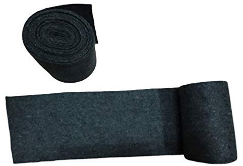 warreplica Wikinger-Beinwickel aus Wolle–Mittelalterliche SCA LARP-Reenactment-Leggings–Nordische Beinbinden aus Wolle für Kostüme oder Kampfausrüstung–Historisches Accessoire für Wikinger–Farbe Grau