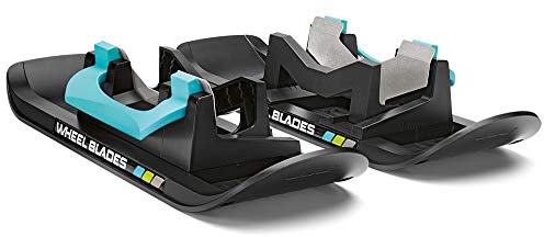 Wheelblades XL Ski für Fahrradanhänger und Kinderwagen zum Fahren auf Schnee im Winter, Anzahl:Paar (2 Stück)