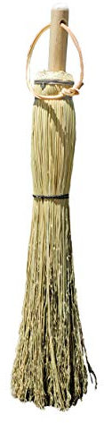Authentic Hand Made All Broomcorn Broom (17.5-Inch/Hand)