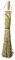 Authentic Hand Made All Broomcorn Broom (17.5-Inch/Hand)