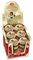 Reber Weihnachts-Waffel-Törtchen Zimt – 1er Packung – Weihnachtliche Spezialität aus Alpenmilch-Schokolade, Crisp Rice, Zimt-Nougatfüllung und Waffel