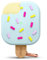 elago Ice Cream Hülle mit Schlüsselanhänger Kompatibel mit AirPods 3 Case - Unterstützt drahtloses Laden, Niedliche Designhülle, Stoßfest (Mint)