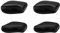 Schwarze Nasenpads für Oakley Flak 2.0/Flak 2.0 XL Sonnenbrillees