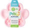 PetDreamHouse PAW Dog Slow Feeder Bowl, Puppies or Cats Plate Food Treats Controls Fast Eating Anti Bloating-Baby Pink