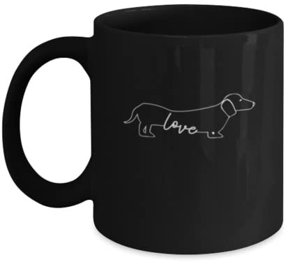 Kaffeetasse Lustige Dackel Chiweenie Wiener Sketch