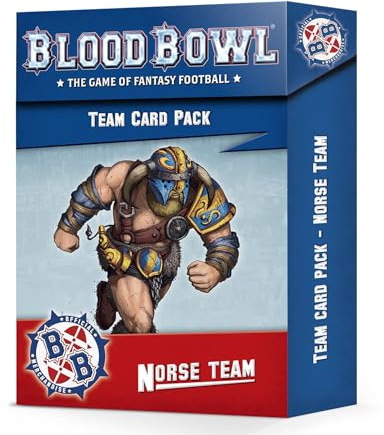 Games Workshop - Blood Bowl: Norse Team Card Pack (Englisch)