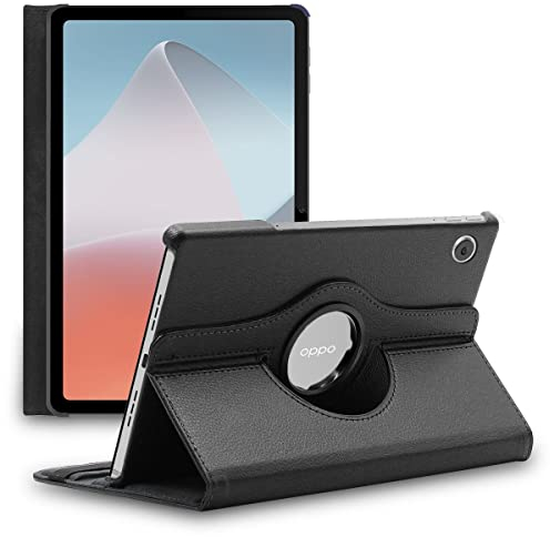 ebestStar - Funda para OPPO Pad Air, Carcasa Capa Giratoria, 360 Protectora, Cuero PU Soporte, Negro