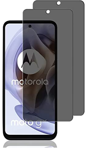 2 Pièces Verre Trempé Anti Espion avec Motorola Moto G51/ Moto G200 5G - Anti Spy Film de Protection Dureté 9H, Privacy Film Protection Écran, [Anti-Rayures] 3D Vitre Protecteur Filtre Confidentialité